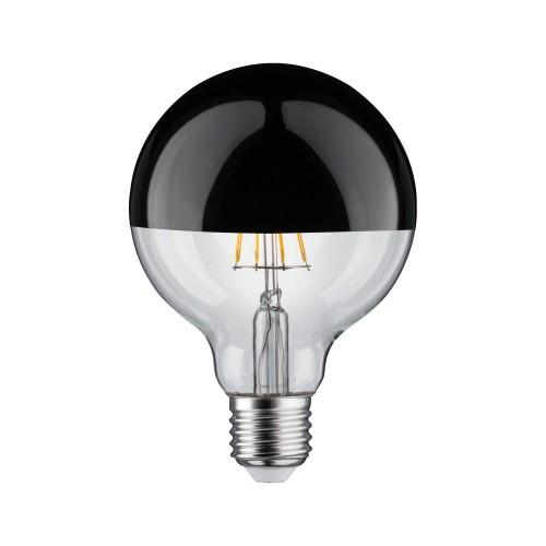AMPOULE LED - GLOBE - 95 MM - E27 - 6,5W - 2700K - GRADABLE - CHROMÉ PAULMANN