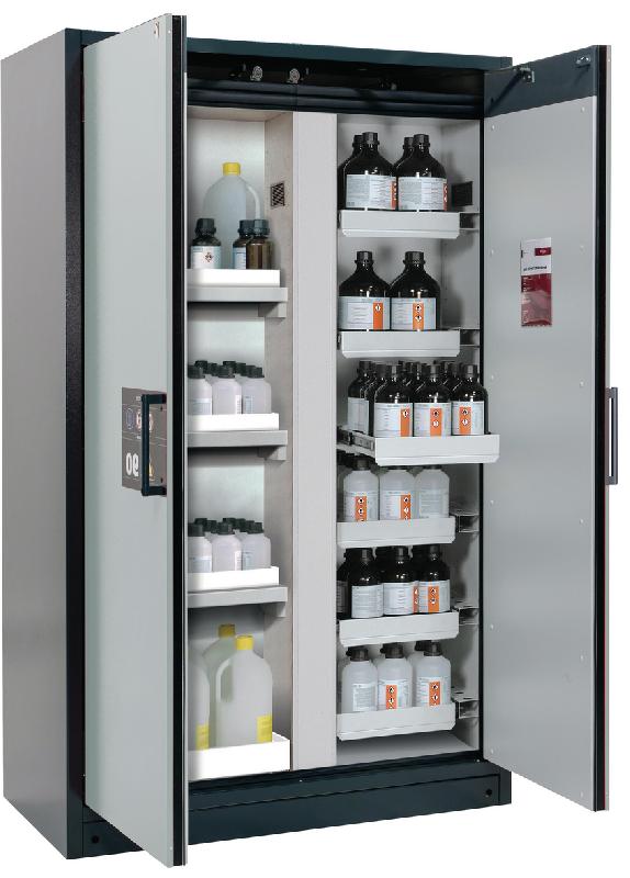 ARMOIRE SÉCURITÉ Q-CLASSIC-90 Q90.195.120.MV GRIS/GRIS - MANUTAN COLLECTIVITÉS