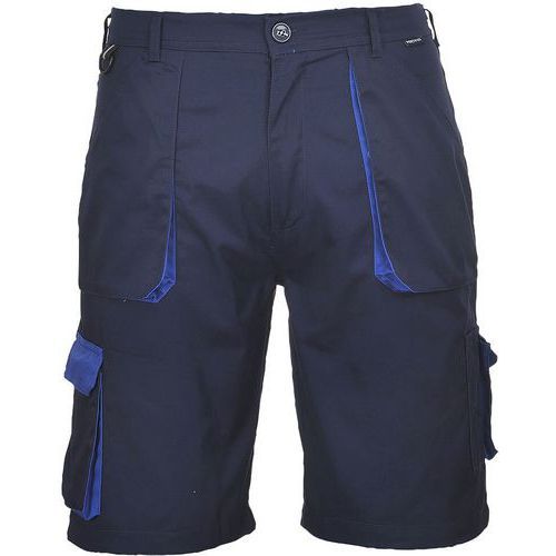BERMUDA DE TRAVAIL TEXO CONTRAST TX14 BLEU FONCÉ S - PORTWEST