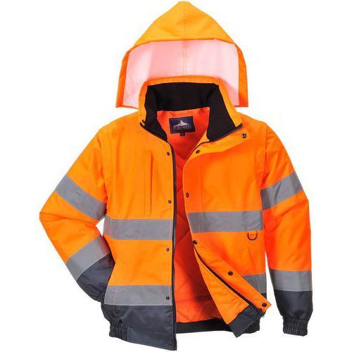 BLOUSON 2-EN-1 HAUTE-VISIBILITÉ C468 ORANGE M - PORTWEST