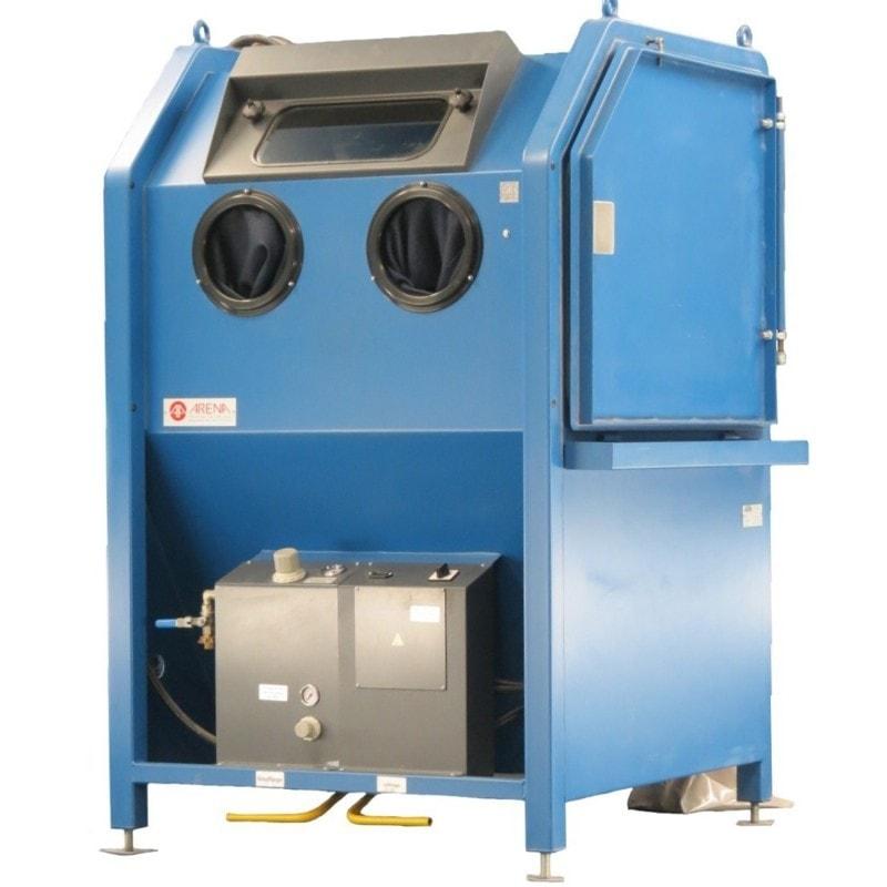 Cabine de sablage Uniworks DF 1000 - ARDF100 - robuste, avec double cyclone et options disponibles_0
