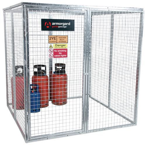 CAGE BOUTEILLES DE GAZ GORILLA GAS CAGE GGC11-2700X1800X1800 MM - ARMORGARD