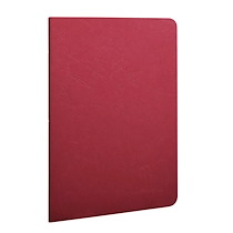 CAHIER PIQUÉ AGE BAG A5 96 PAGES LIGNÉ - ROUGE - LOT DE 10