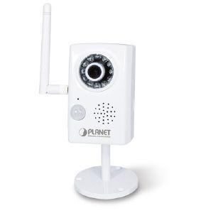 Caméra cube sans fil 2 mégapixels PLANET ICA-HM101W - Détection infrarouge, audio bidirectionnel, WiFi IEEE 802.11n_0