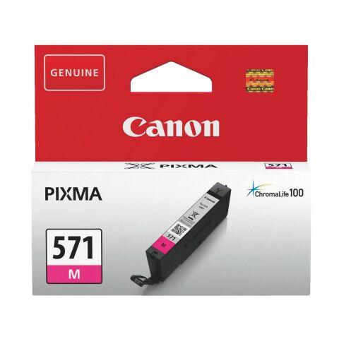 CANON CLI-571 CARTOUCHE MAGENTA POUR IMPRIMANTE JET D'ENCRE - CARTOUCHE AUTHENTIQUE