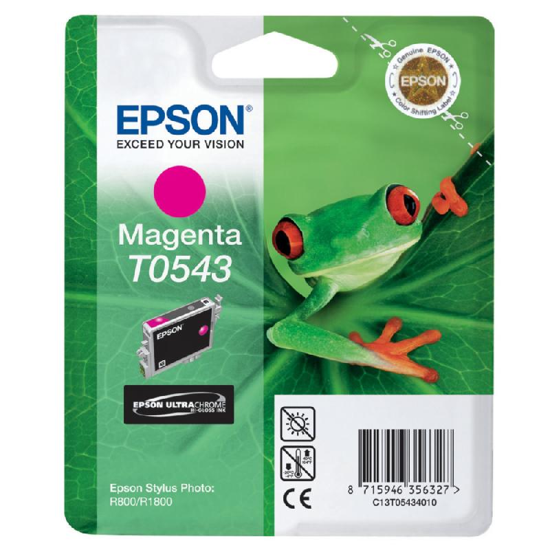 CARTOUCHE EPSON T0543 MAGENTA POUR IMPRIMANTES JET D'ENCRE