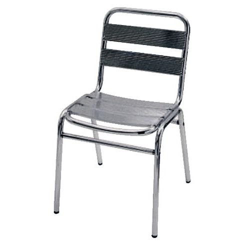 CHAISE ALUMINIUM - SANS ACCOUDOIRS