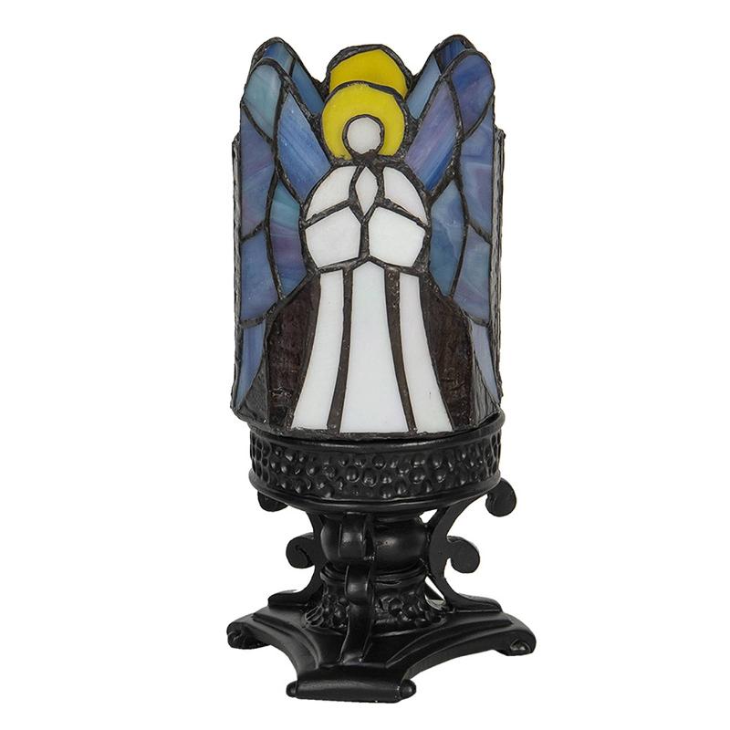 CLAYRE&EEF LAMPE À POSER 5LL-6052, STYLE TIFFANY