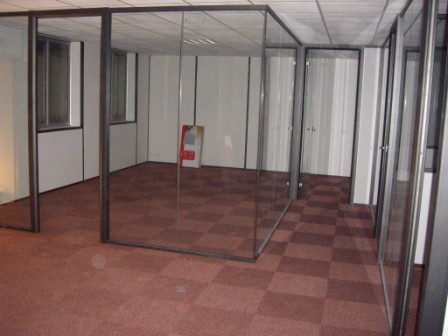 Cloison vitrée bord à bord - simple ou double vitrage - clarté optimale pour bureaux_0