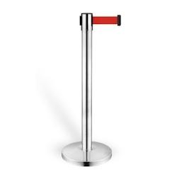 CombiSteel Poteau de barrage en acier inoxydable Set/2 - argenté COM-7522.0005_0