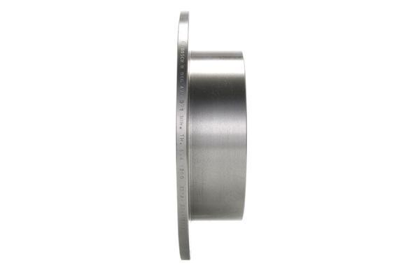 Disque de frein BOSCH 0986479371 - boîte de 2 disques - arrière - plein - 4 trous - épaisseur 10mm_0