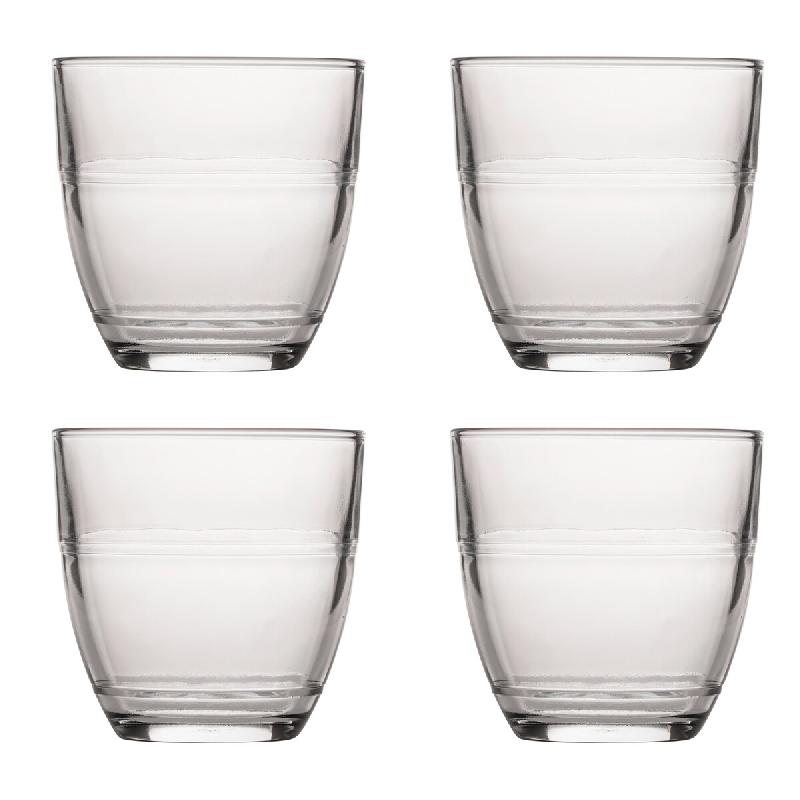 Duralex Verre à boire Gigogne 1050C 22 cl Transparent 4 pièces - transparent verre 1017AC04A0111_0