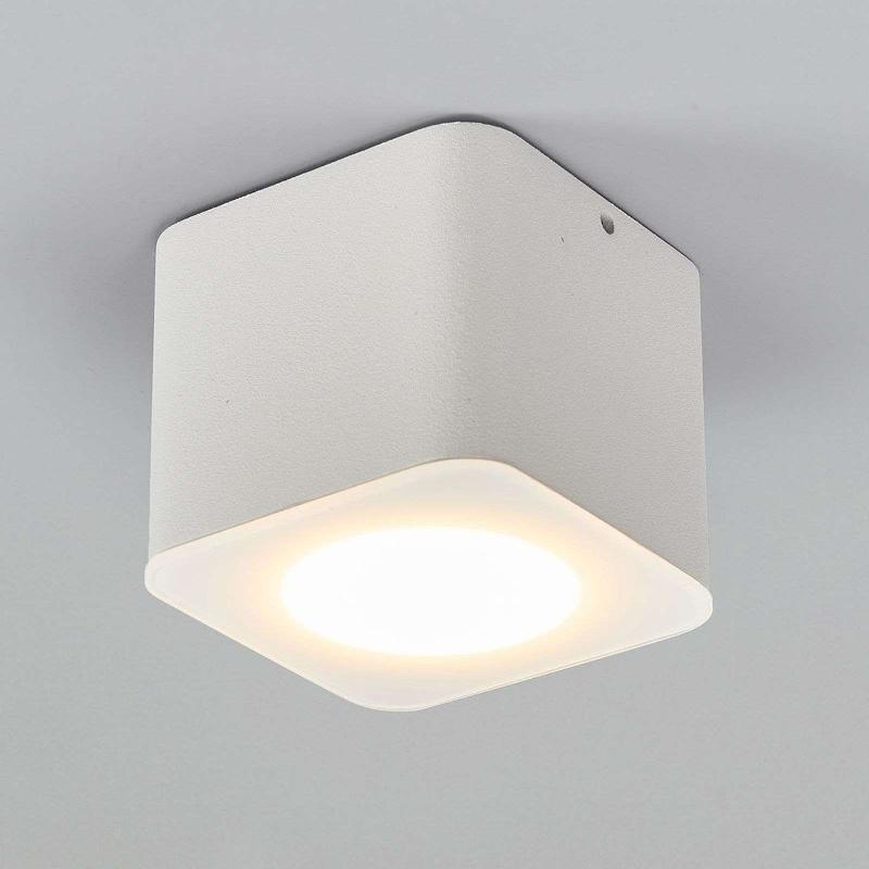 HELESTRA OSO SPOT PLAFOND LED ANGULAIRE BLANC MAT