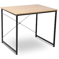 Helloshop26 - Grande table de bureau en chêne clair design de bureau 19_0000573 - 3000241148988_0
