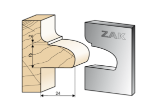 JEU DE 2 FERS ZAK531460 HAUTEUR 50MM