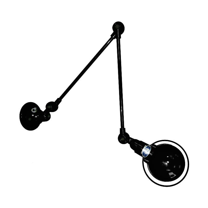 JIELDÉ SIGNAL SI331 APPLIQUE DOUBLE BRAS NOIRE