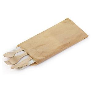KIT COUVERTS 4 PIÈCES EN BOIS