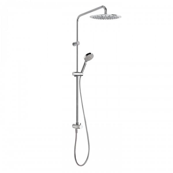KIT ECO‑TERM DOUCHE FIXE DE Ø 225 MM AVEC DOUCHETTE MASSAGE - TRES 06163505
