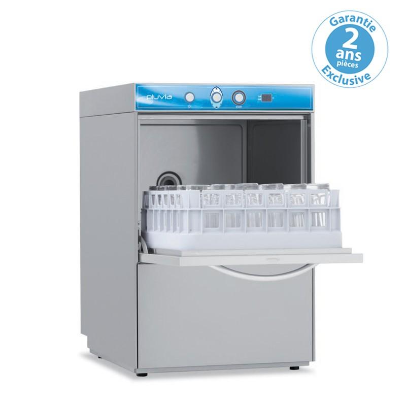 Lave verres avec affichage digital panier 400 x 400 mm - sans adouc... - PPLUVIA240DG_0