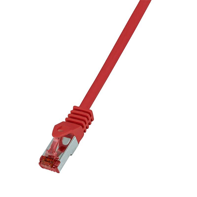 LogiLink Professional Câble patch, Cat. 6, S/FTP, 3 m, rouge - rouge 4052792021257_0