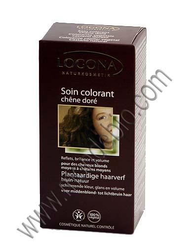 LOGONA - SOIN COLORANT VÉGÉTAL CHÊNE DORÉ 100GR