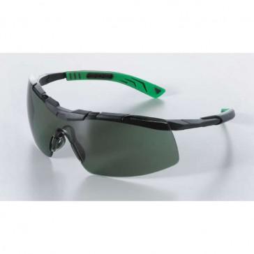 Lunette 5x6 solaire G15 gris-vert - Protection anti-UV, anti-rayures et anti-buée - UNIVET France_0