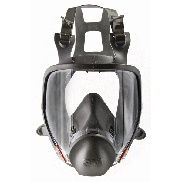 MASQUE RÉUTILISABLE BI-CARTOUCHES - MODÈLE 6800 TAILLE M 3M 6000 - OTELO