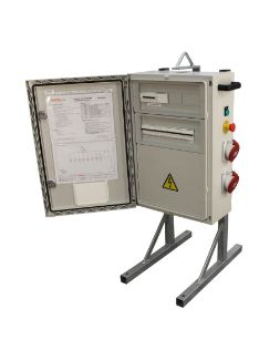 Mcpatcx509 - Armoire électrique de chantier - H2MC - Plastrons intérieurs amovibles IP21 - 63A - Normes EN61439 et décret 14 novembre 1988_0