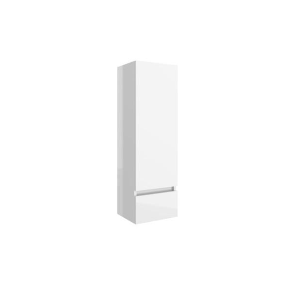 MODULE INFINITY 1 PORTE 1 TIROIR BLANC BRILLANT 300 X 940 X 240 MM - SALGAR 23784