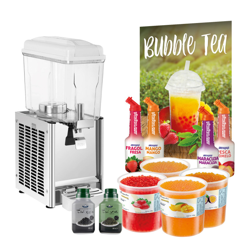 Machine à bubble tea - Sylco BF18X1 avec système de brassage à malaxeur et froid tropicalisé_0