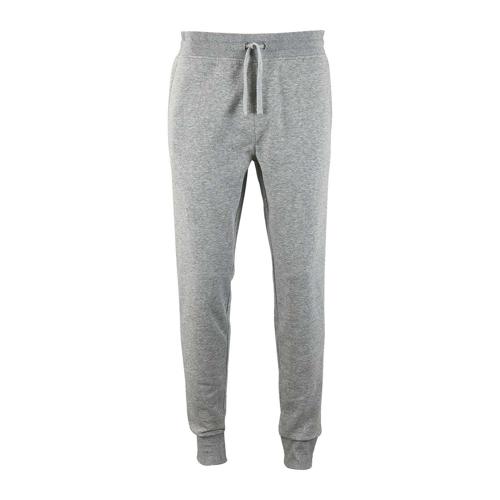 PANTALON PERSONNALISABLE HOMME EN COTON GRIS CHINÉ