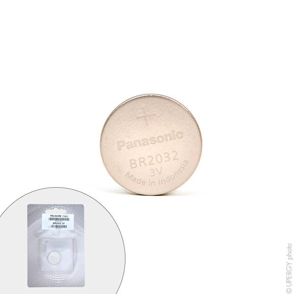 PILE BOUTON LITHIUM BLISTER BR2032/BN PANASONIC 3V 190MAH_0