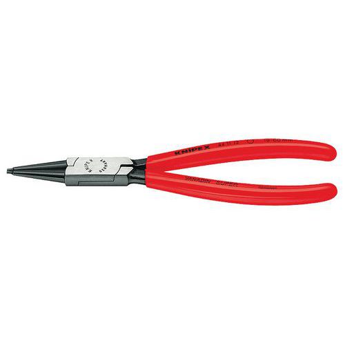 PINCE POUR CIRCLIPS INTÉRIEURS DE 40 À 100MM - 225MM - GAINAGE PVC - KNIPEX