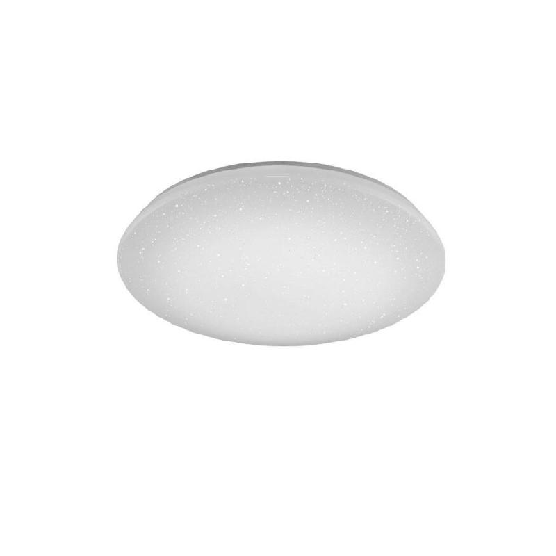 Plafonnier LED 27W, 3000-5500K, 3100 lm, WiZ connecté, télécommande, Ø50 cm - Trio - Charly - blanc plastique 4017807389845_0