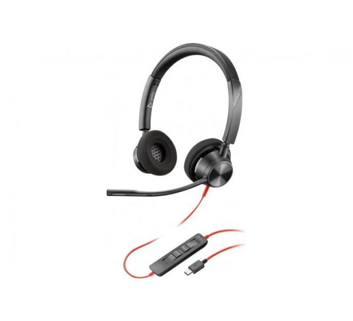Poly Blackwire BW3320 - Casque USB-C à 2 écouteurs - Réf. 463321 - Design moderne et confort optimal_0