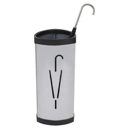 PORTE-PARAPLUIE TRIANGLE ACIER GRIS_LA00037T