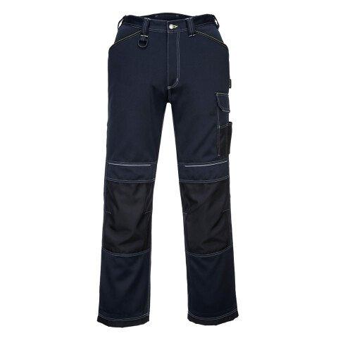 PORTWEST T601 PANTALON PW3 MARINE/NOIR - TAILLE 34 - STANDARD