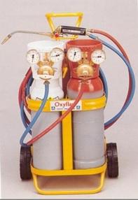 Poste de brasage MINI PRO-F - 1 chariot 2 bouteilles - 4h d'utilisation avec buse 100L_0