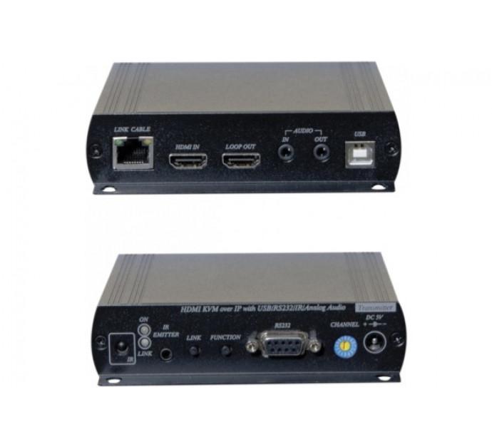 Prolongateur KVM matriciel sur IP - Émetteur HDMI 1080p/USB DEXLAN 051704 - Transmission jusqu'à 150m_0
