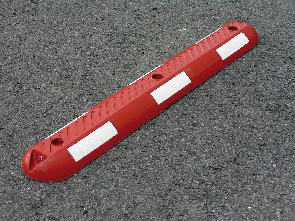 Séparateur de voie rouge - Sodimar - cyclos avec bandes rétro-réfléchissantes et en caoutchouc résistant_0