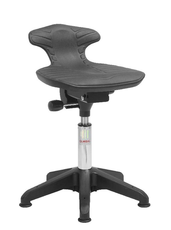 Siège assis-debout ergonomique en mousse – Venus Octopus avec patins ou roulettes - Marque Rolléco_0