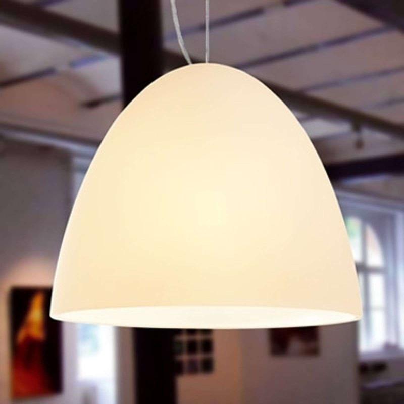CASABLANCA SUSPENSION BELL 30 CM 1 LAMPE SABLÉE