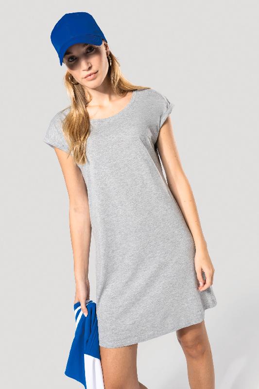 T-shirt long femme Kariban - Réf: K388 - Coupe fluide et confortable - Plusieurs coloris disponibles_0