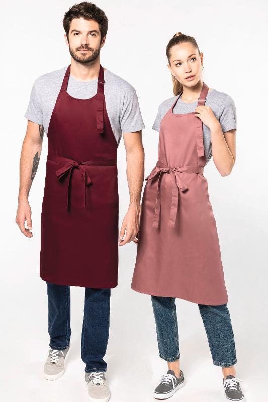 Tablier polycoton sans poche - Réf: K8000 - Kariban - 65% polyester / 35% coton_0