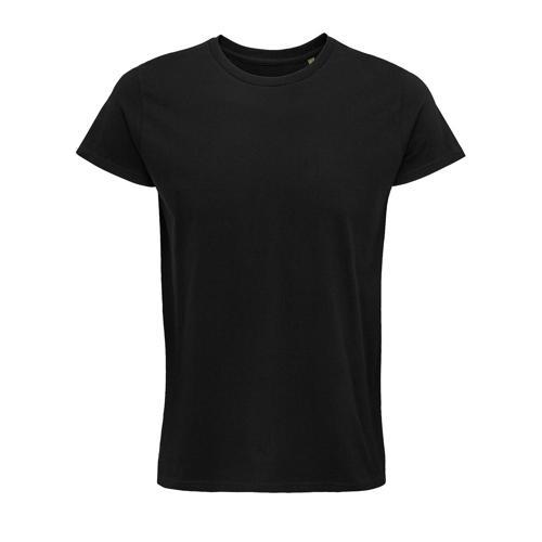 TEE-SHIRT PERSONNALISABLE COTON ORGANIQUE BIO JERSEY 150 NOIR PROFOND