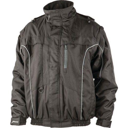 VESTE PILOTE 2 EN 1 AMPERE COLORIS NOIR - ALBATROS