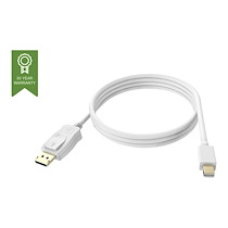 VISION TECHCONNECT TC 2MMDPDP - CÂBLE DISPLAYPORT - MINI DISPLAYPORT POUR DISPLAYPORT - 2 M