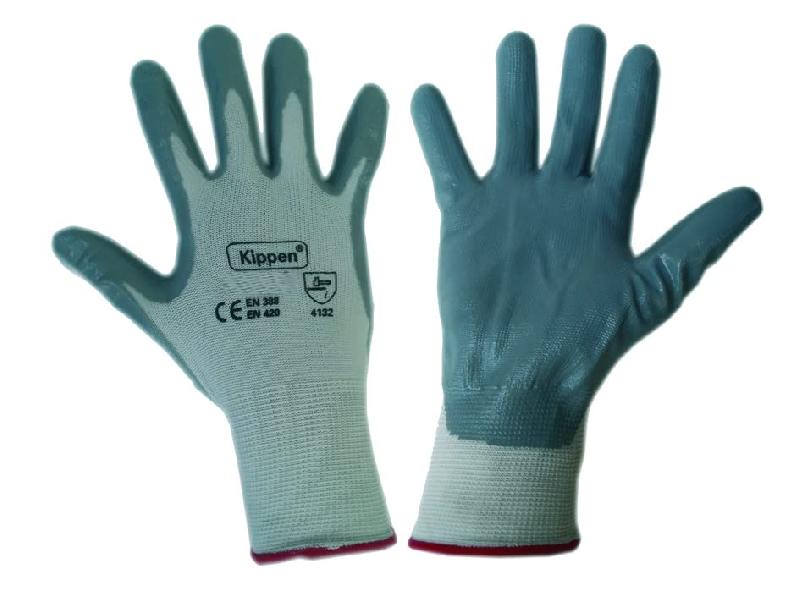 KIPPEN 7014S1 LOT DE 12 PAIRES DE GANTS DE TRAVAIL EN NITRILE TAILLE 8_0