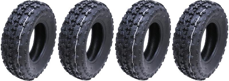 21x7.00-10 Slasher ATV Quad Tyres WP01 Wanda Race 6ply E-Marked Tires (Set of 4)_0