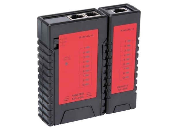 Testeur LAN Velleman VTLAN6 - RJ45, RJ12, RJ11, RJ10 - Design compact et tests rapides_0
